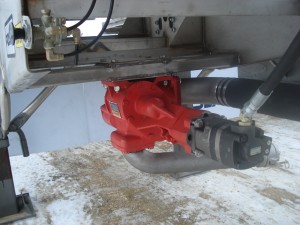 Photo of a hydraulic system for increased reliability.